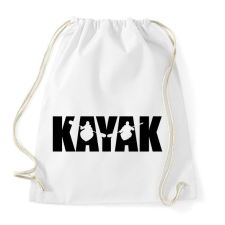 PRINTFASHION KAYAK - Sportzsák, Tornazsák - Fehér tornazsák