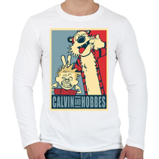 PRINTFASHION Kázmér és Huba - Férfi hosszú ujjú póló - Fehér