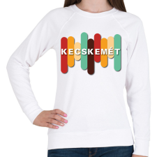 PRINTFASHION Kecskemét - Színes - Női pulóver - Fehér női pulóver, kardigán
