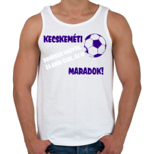 PRINTFASHION Kecskeméti drukker - Férfi atléta - Fehér atléta, trikó