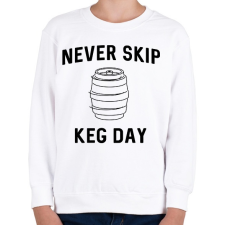 PRINTFASHION keg day - Gyerek pulóver - Fehér gyerek pulóver, kardigán