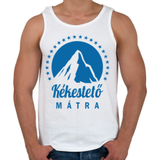 PRINTFASHION Kékestető - Mátra - Férfi atléta - Fehér
