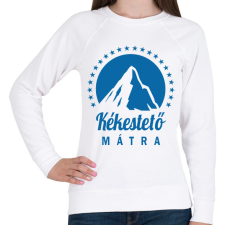 PRINTFASHION Kékestető - Mátra - Női pulóver - Fehér női pulóver, kardigán