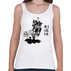 PRINTFASHION keleti6 - Női atléta - Fehér