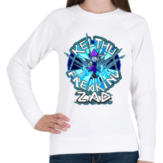 PRINTFASHION Kelthu Zad - Női pulóver - Fehér