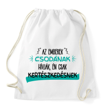 PRINTFASHION Kertészkedés - Sportzsák, Tornazsák - Fehér tornazsák