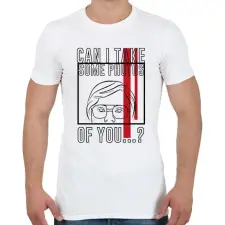 PRINTFASHION Készíthetek rólad pár fotót...? - Férfi póló - Fehér férfi póló