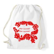 PRINTFASHION Két pejló páros minta #1 - Sportzsák, Tornazsák - Fehér tornazsák