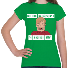 PRINTFASHION Kevin - Női póló - Zöld női póló