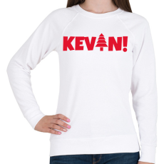 PRINTFASHION KEVIN - Női pulóver - Fehér