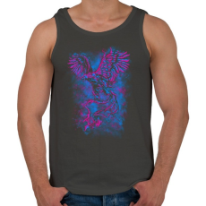 PRINTFASHION Kezdet - Férfi atléta - Sötétszürke