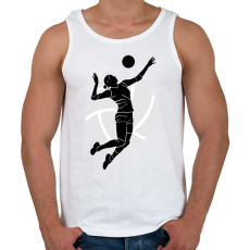 PRINTFASHION Kézilabdázó  - Férfi atléta - Fehér