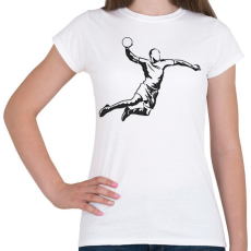 PRINTFASHION Kézilabdázó  - Női póló - Fehér