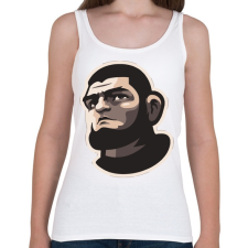 PRINTFASHION Khabib - Női atléta - Fehér női trikó