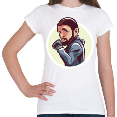 PRINTFASHION Khabib - Női póló - Fehér