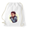 PRINTFASHION Khabib - Sportzsák, Tornazsák - Fehér