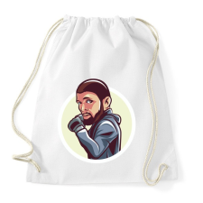 PRINTFASHION Khabib - Sportzsák, Tornazsák - Fehér tornazsák