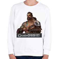 PRINTFASHION Khal Drogo - Gyerek pulóver - Fehér
