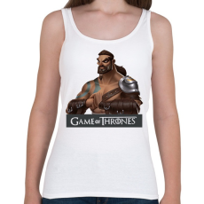 PRINTFASHION Khal Drogo - Női atléta - Fehér