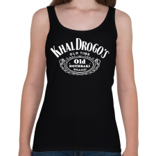 PRINTFASHION KhalDrogo's whiskey - Női atléta - Fekete női trikó