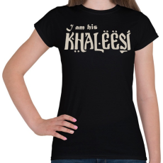PRINTFASHION Khaleesi páros póló - Női póló - Fekete