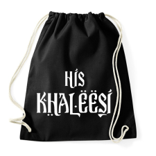 PRINTFASHION KHALEESI - Sportzsák, Tornazsák - Fekete tornazsák