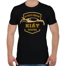 PRINTFASHION Kiás sofőr - Férfi póló - Fekete