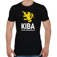 PRINTFASHION Kiba Arms International - Escape from Tarkov - Férfi póló - Fekete férfi póló