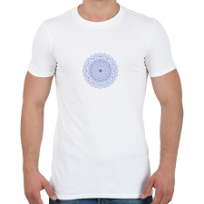 PRINTFASHION Kifesthető mandala minta7. - Férfi póló - Fehér férfi póló