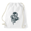 PRINTFASHION Kígyó  - Sportzsák, Tornazsák - Fehér