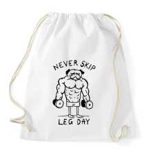 PRINTFASHION Kigyúrt mopsz - Sportzsák, Tornazsák - Fehér tornazsák