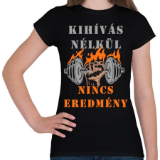 PRINTFASHION Kihívás -> Eredmény - Női póló - Fekete női póló