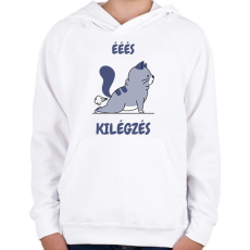 PRINTFASHION KILEGZES - Gyerek kapucnis pulóver - Fehér