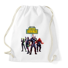 PRINTFASHION Killer squad Fortnite - Sportzsák, Tornazsák - Fehér tornazsák