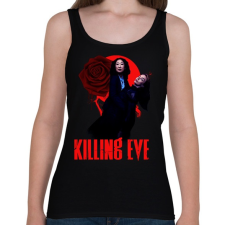 PRINTFASHION killing eve - Női atléta - Fekete női trikó