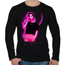 PRINTFASHION Kim Taehyung - Férfi hosszú ujjú póló - Fekete férfi póló