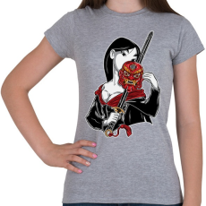 PRINTFASHION Kínai hercegnő - Női póló - Sport szürke