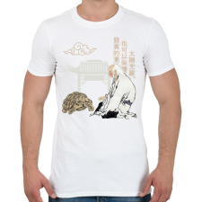 PRINTFASHION Kínai közmondás - Férfi póló - Fehér férfi póló