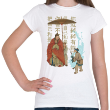 PRINTFASHION Kínai kultúra - Női póló - Fehér női póló