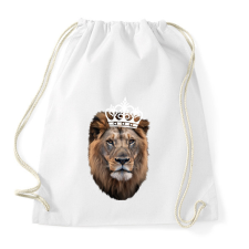 PRINTFASHION King fehér - Sportzsák, Tornazsák - Fehér tornazsák