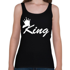 PRINTFASHION king - Női atléta - Fekete
