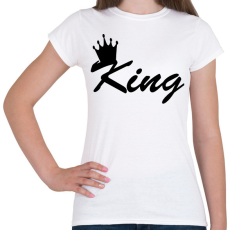 PRINTFASHION king - Női póló - Fehér