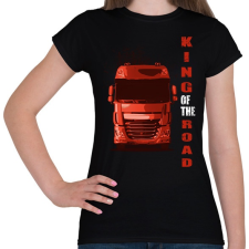 PRINTFASHION king of the road2 - Női póló - Fekete női póló