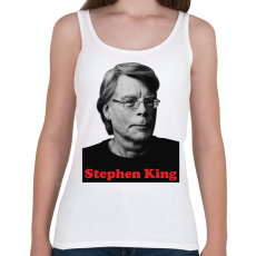 PRINTFASHION King portré - Női atléta - Fehér