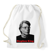 PRINTFASHION King portré - Sportzsák, Tornazsák - Fehér tornazsák