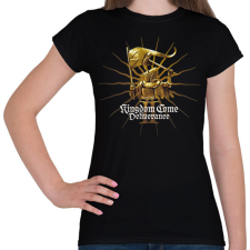 PRINTFASHION Kingdom Come Deliverance 2 - Női póló - Fekete női póló