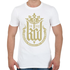 PRINTFASHION Kingdom Come Deliverance Logo - Férfi póló - Fehér férfi póló