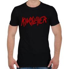 PRINTFASHION Kingslayer - Férfi póló - Fekete férfi póló