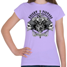 PRINTFASHION Király dugattyúk - Női póló - Viola női póló
