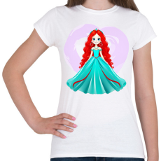 PRINTFASHION Kis hercegnő - Női póló - Fehér